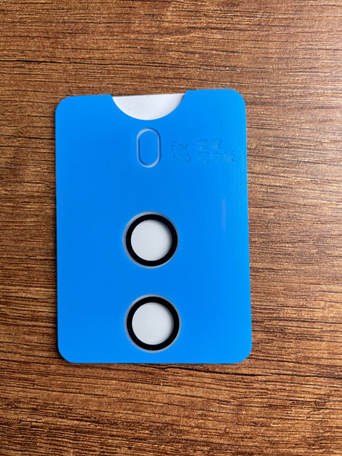 Protector de Lente de Camara Vidrio Transparente honor 600 | Marco Negro