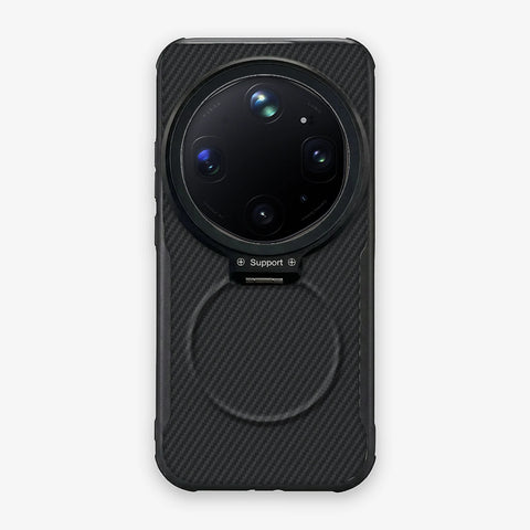 Case CamShield Carbono Oppo Find X9 Ultra en Negro Grafito