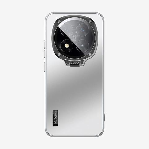 Case CamShield Natural Matte Redmi Note 15 Pro Plus en Plateado: funda mate con protector de cámara que se abre como soporte