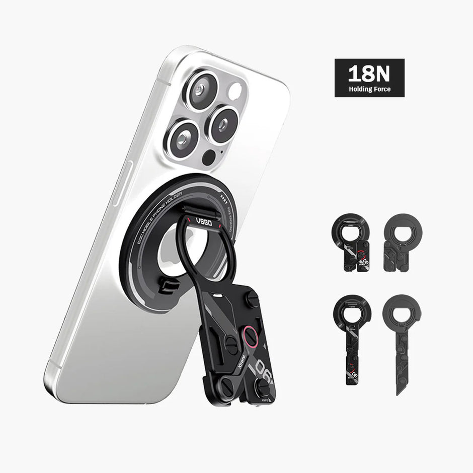 Soporte Magnético VSGO Blade 06 para Celular Tipo MagSafe | NEGRO