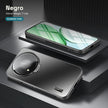 Case CamShield Natural Matte Honor Magic 7 Lite Negro: acabado mate natural y marco de cámara con bisagra