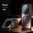 Case CamShield Aura MagSafe Xiaomi 17 Ultra Negro: acabado metalizado con bordes negros y MagSafe