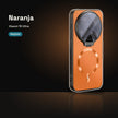 Case CamShield Aura MagSafe Xiaomi 15 Ultra Naranja: acabado metalizado con bordes negros y MagSafe