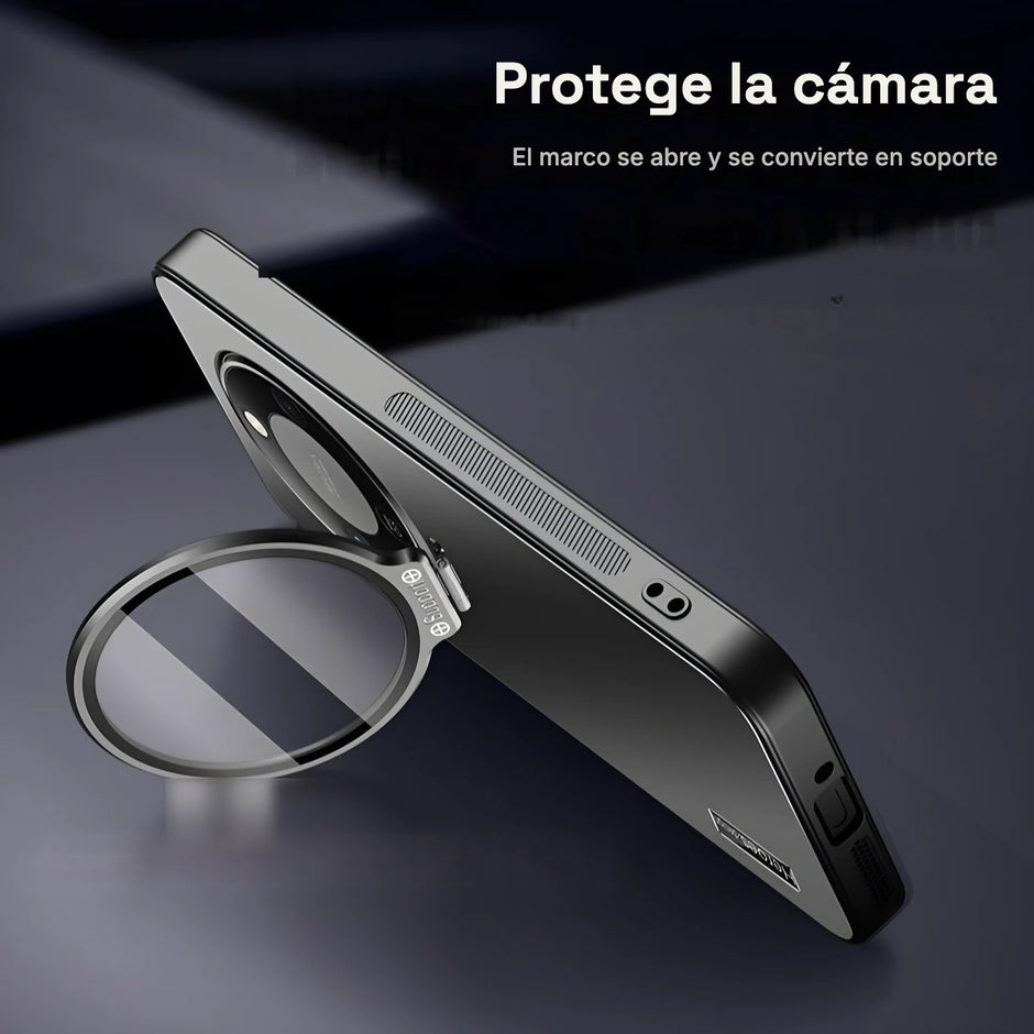 Case CamShield Natural Matte Honor Magic 8 Lite: el marco protege la cámara y se abre como soporte
