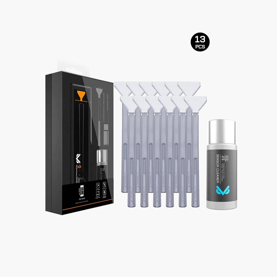 Kit de Limpieza de Sensor Full-frame VSGO 13 en 1 para Cámara