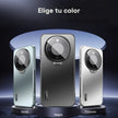Case CamShield Natural Matte Honor Magic 8 Lite: colores Negro, Verde y Plateado