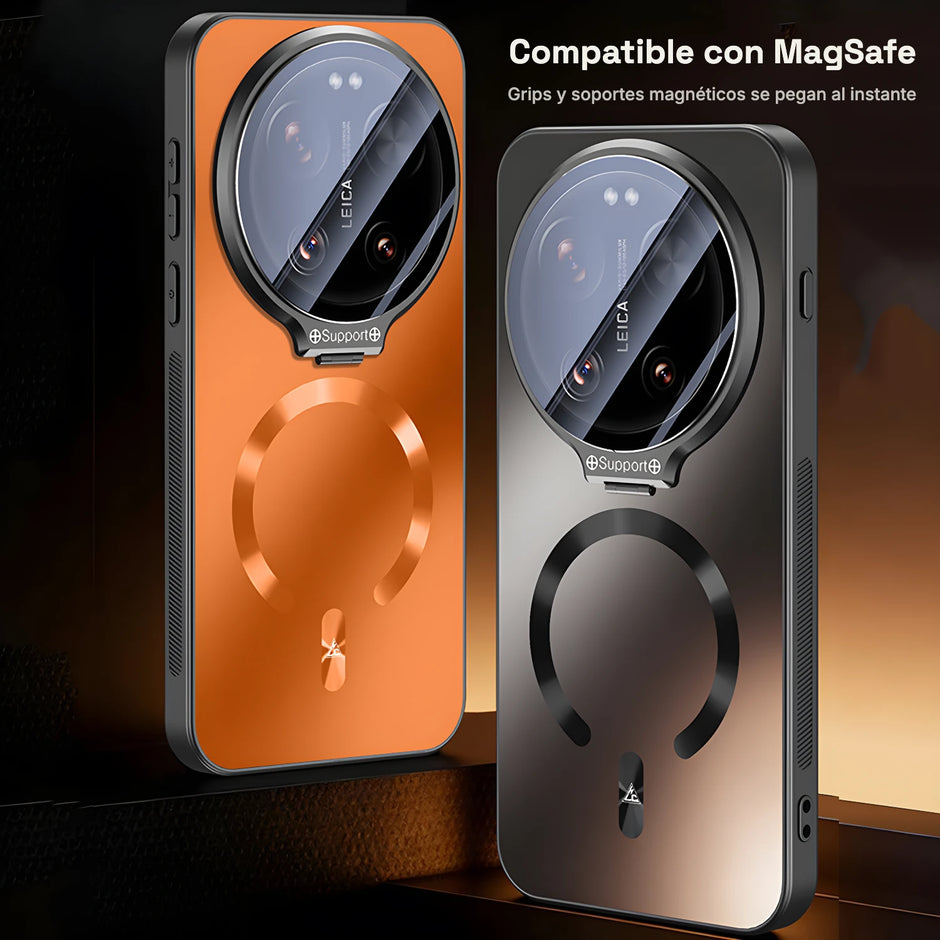Case CamShield Aura MagSafe Xiaomi 17 Ultra: compatible con MagSafe, grips y soportes magnéticos se pegan al instante
