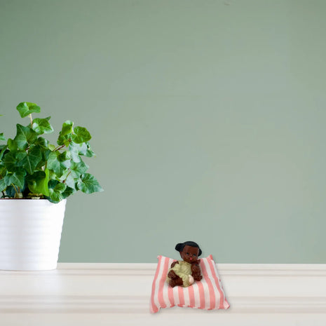 Bebé con Almohadilla para Decoración