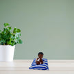 Bebé con Almohadilla para Decoración