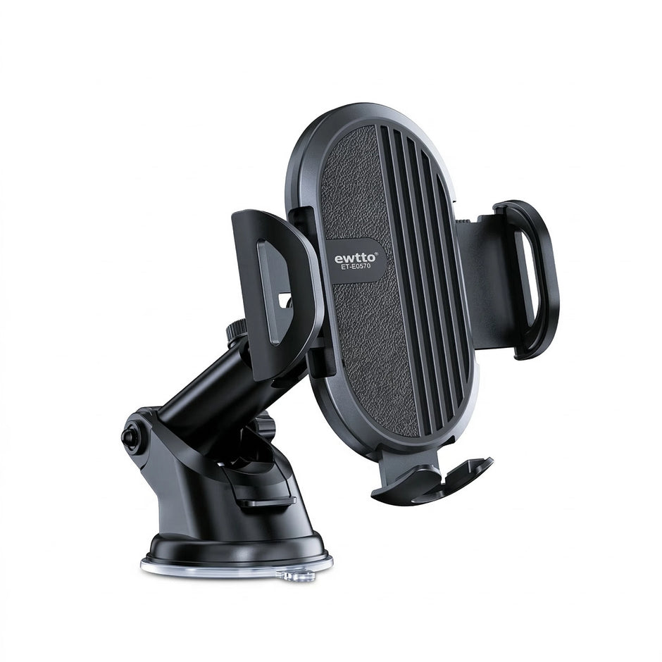 Soporte Ewtto Texturizado Lineal 360° Ventosa para Auto y Mototaxi