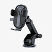 Soporte Ewtto Carbono con Franja 360° Ventosa para Auto y Mototaxi