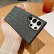 Case de Cuero PU con Diseño de Carbono Galaxy A17 | Punto de Cristal