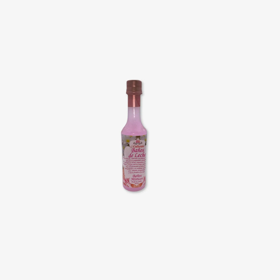 Botella de baño de leche
