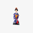 Muñeca japonesa Geisha kimono con base para decoración