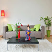 Muñeca japonesa Geisha kimono con base para decoración