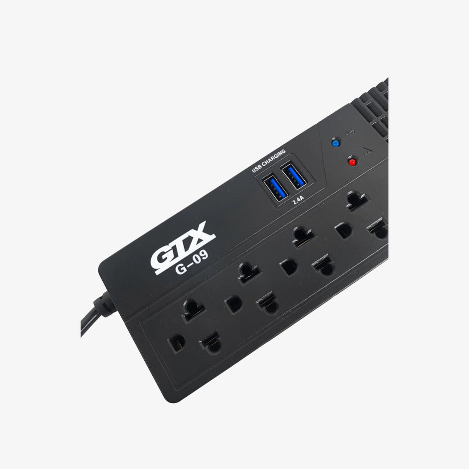 Estabilizador con Protección de 1000VA y Estación de Carga USB