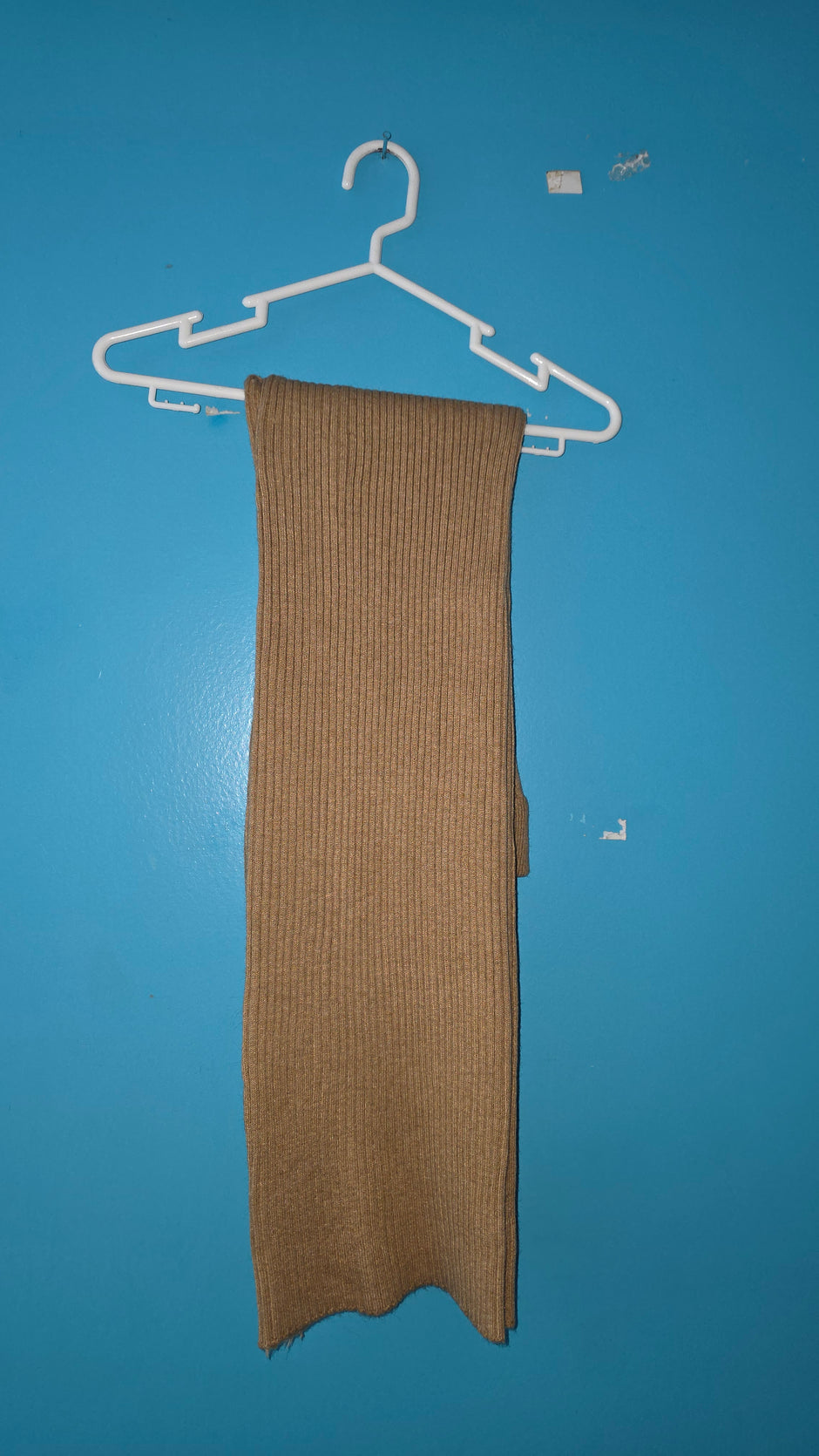 Conjunto Tejido Mujer con Capucha Peluche - Camel