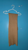 Conjunto Tejido Mujer con Capucha Peluche - Camel