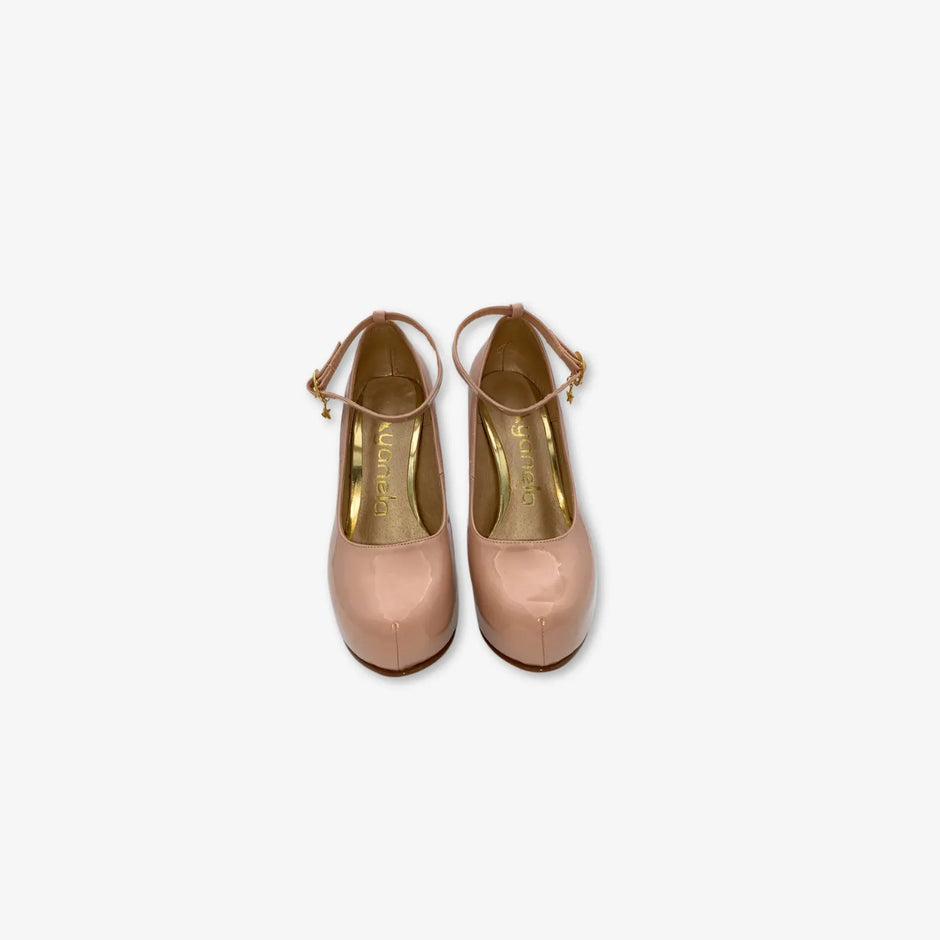 Tacones color Rosado para mujer con correa