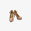 Tacones color Rosado para mujer con correa
