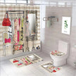 Set de Cortina Baño 4 en 1 - Diseños Modernos Calle Lima 51