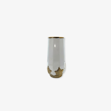 Jarrón Blanco para Flores y Decoración