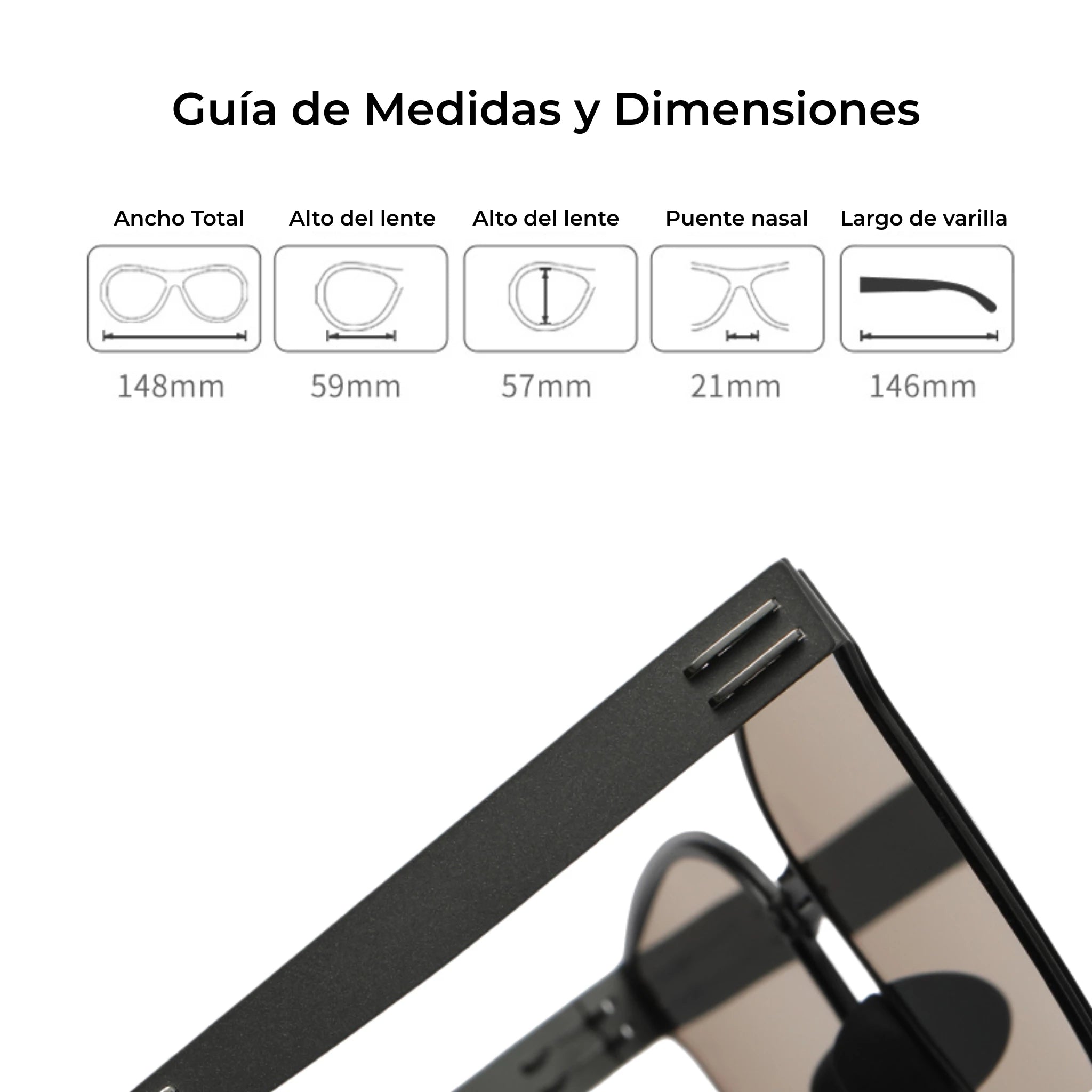 Lentes Plegables Joia Executive Metal