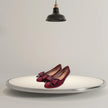 Zapatos Planos para mujer de charol con detalle Liston