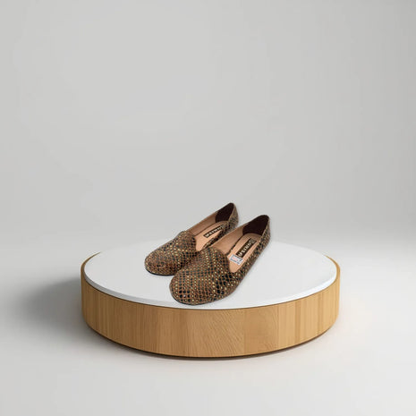 Mocasines Casual para Mujer - Estampado Geométrico