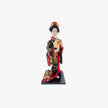 Escultura Muñeca japonesa  kimono, muñeca Maiko, soporte en la base para decoración del hogar