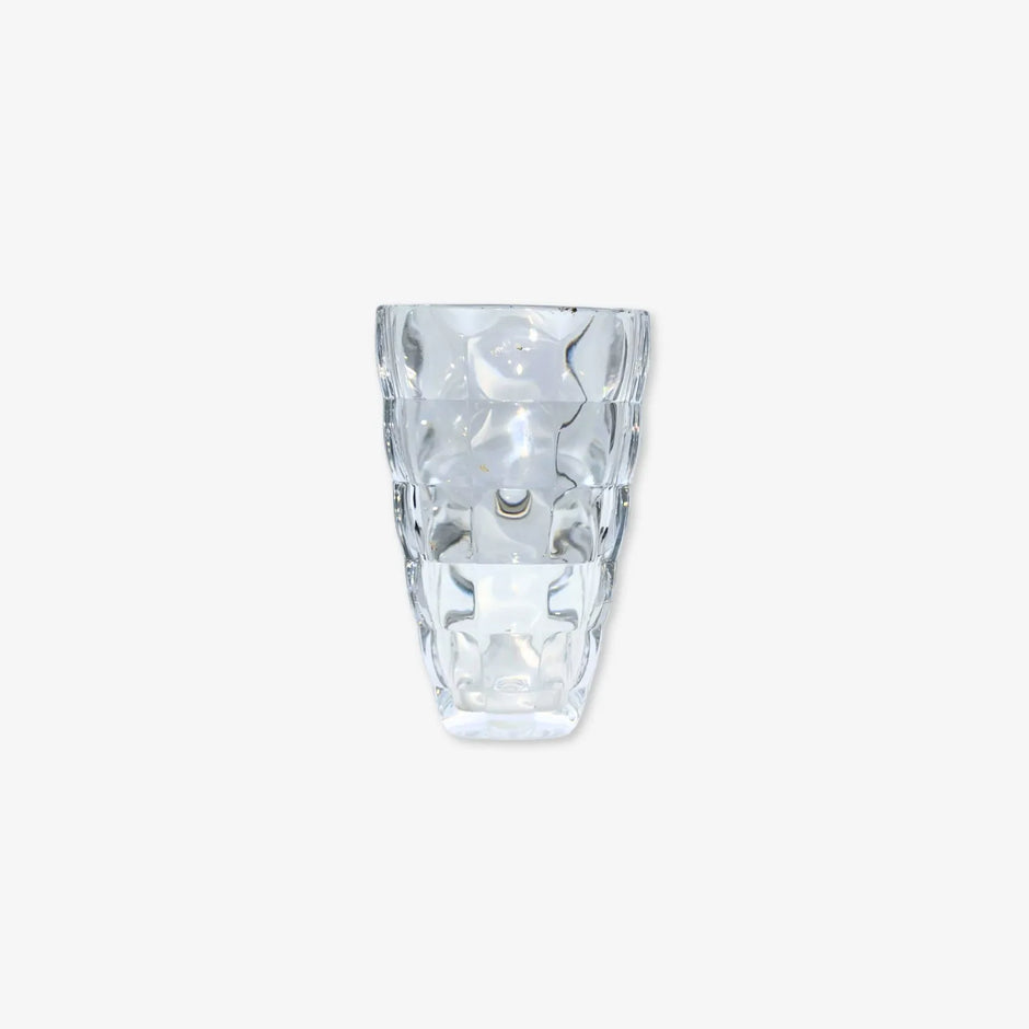 Jarrón Grueso Estilo Elegante de Cristal