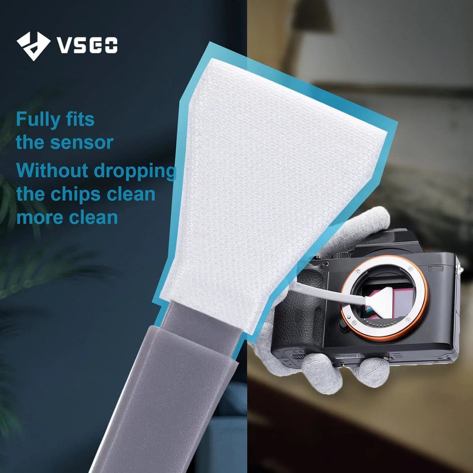 Kit de Limpieza de Sensor APS-C VSGO 1 en 1 para Cámara