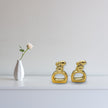 Set de 2 dorados para adornos