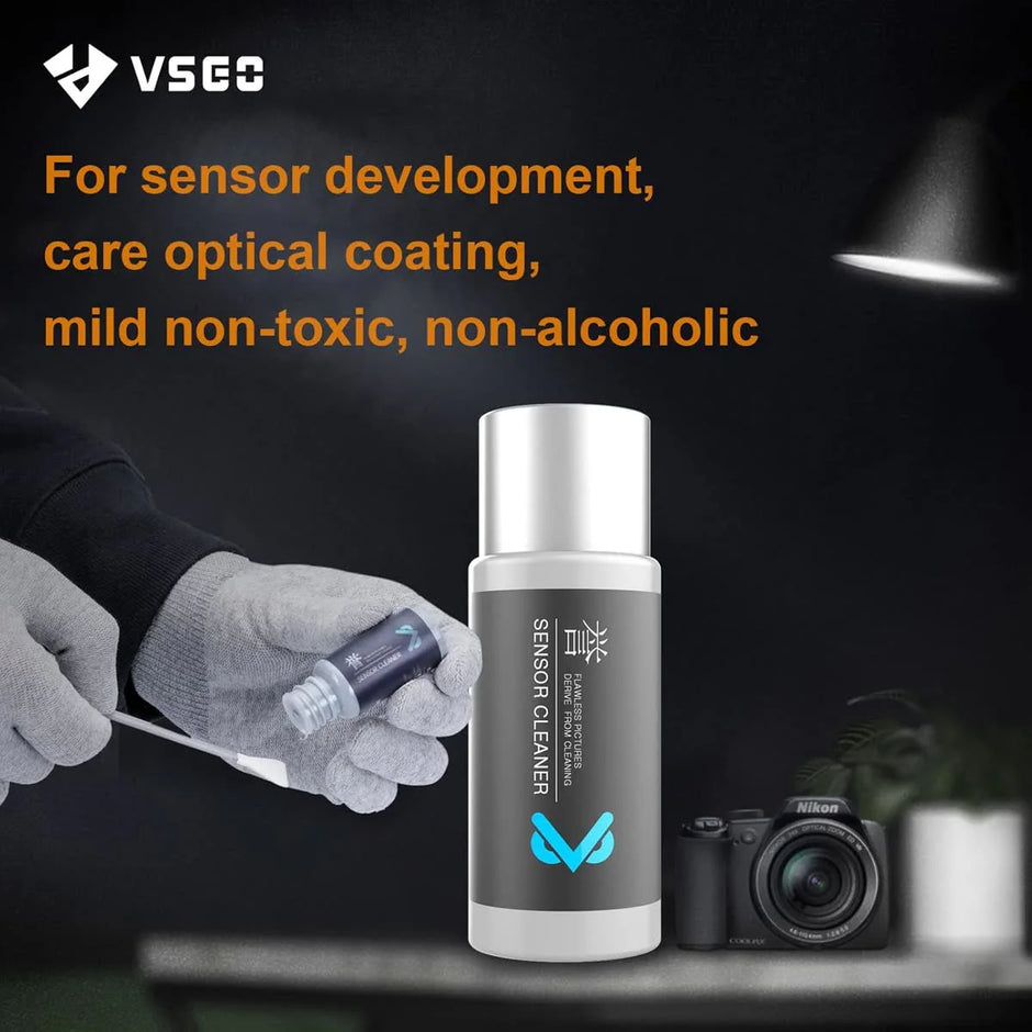 Kit de Limpieza de Sensor Full-frame VSGO 13 en 1 para Cámara