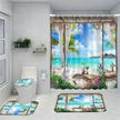 Set de Cortina Baño 4 en 1 - Diseños Modernos Calle Lima 51