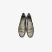 Zapatos planos para mujer de punta semi puntiaguda color plomo verdoso