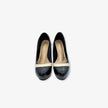 Tacones con Plataforma para mujer color Beige y Negro