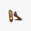 Tacones con Plataforma para Mujer con Diseño Animal Print