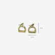 Set de 2 dorados para adornos