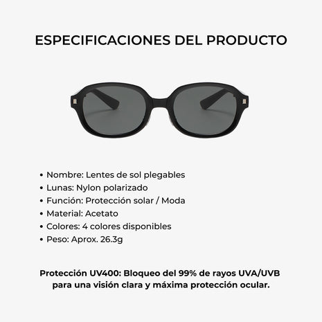 Lentes Plegables Joia Urban Nomad