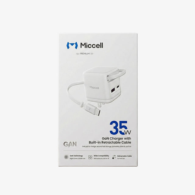 Cargador Miccell T62 35W Tipo C