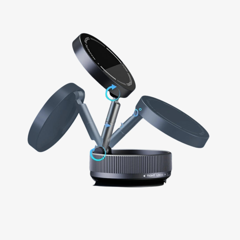 Soporte Magnético para Auto o Mototaxi con Rotación 360°