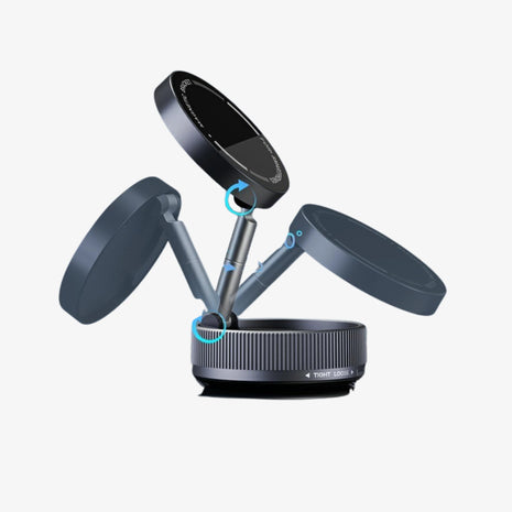 Soporte Magnético para Auto o Mototaxi con Rotación 360°