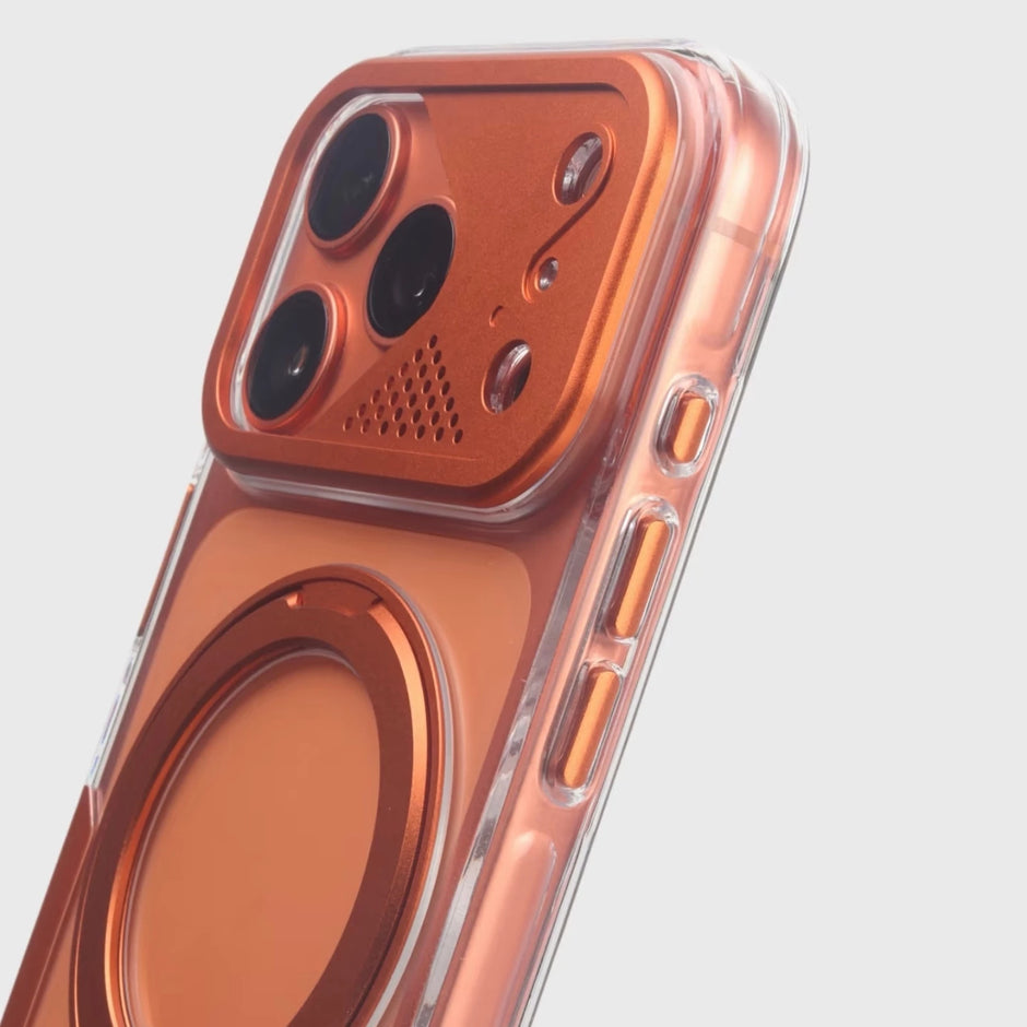 Case Aulum Transparente Zero-Yellow  iPhone 17 Pro