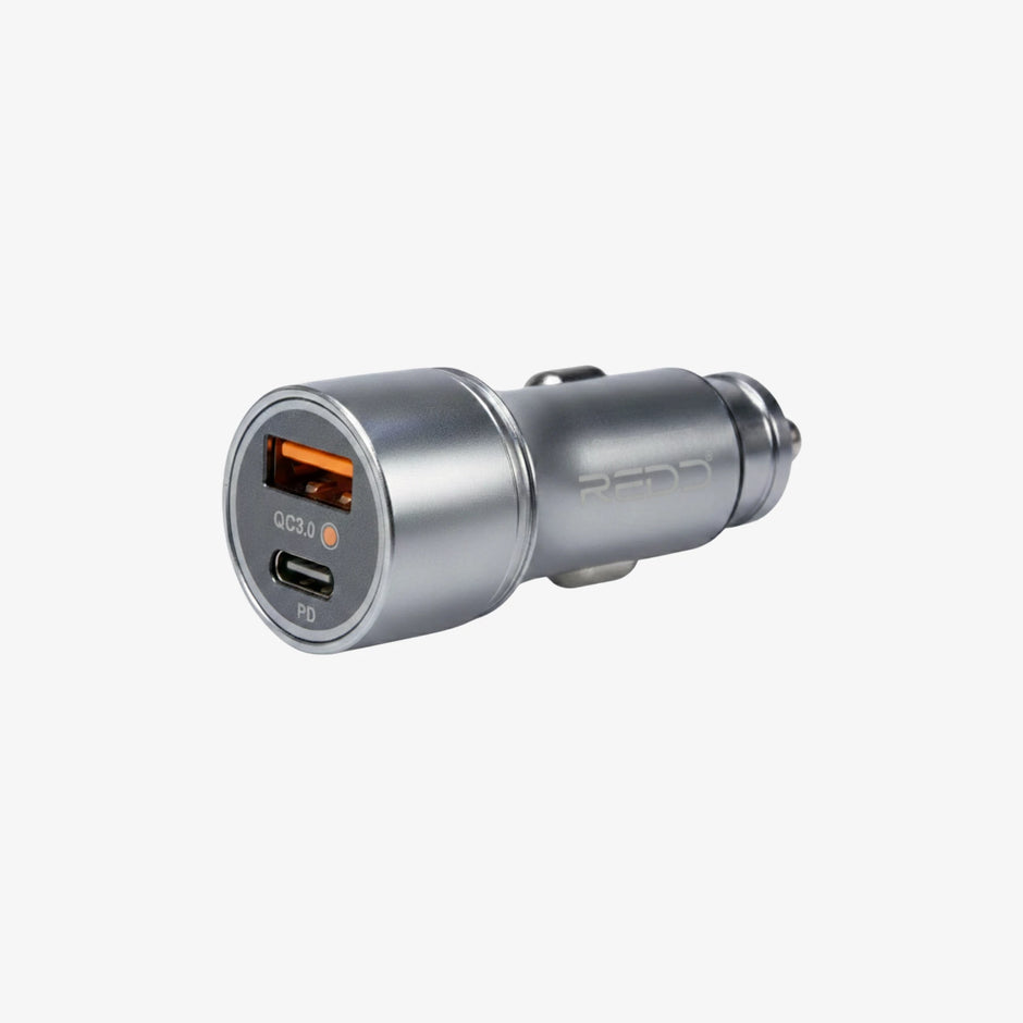 Cargador para Auto o Mototaxi Carga Rápida 67W PD y USB 6.8A