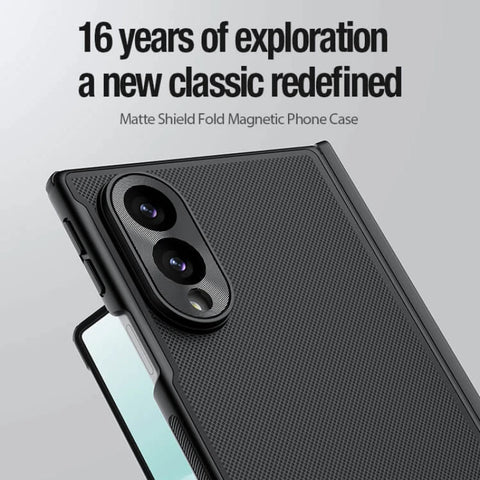 Case Nillkin Super Frosted Shield Pro Apple Iphone Duo Magnetic | Humo Negro