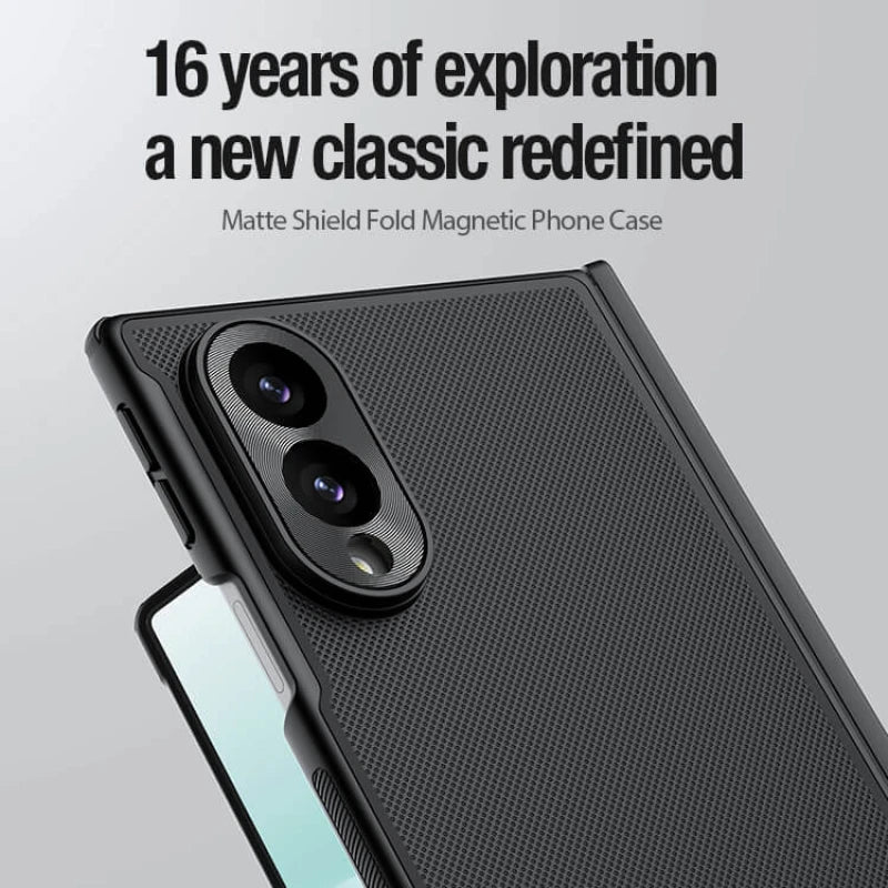 Case Nillkin Super Frosted Shield Pro Apple Iphone Duo Magnetic | Humo Negro
