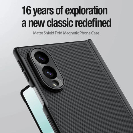 Case Nillkin Super Frosted Shield Pro Apple Iphone Duo Magnetic | Humo Negro