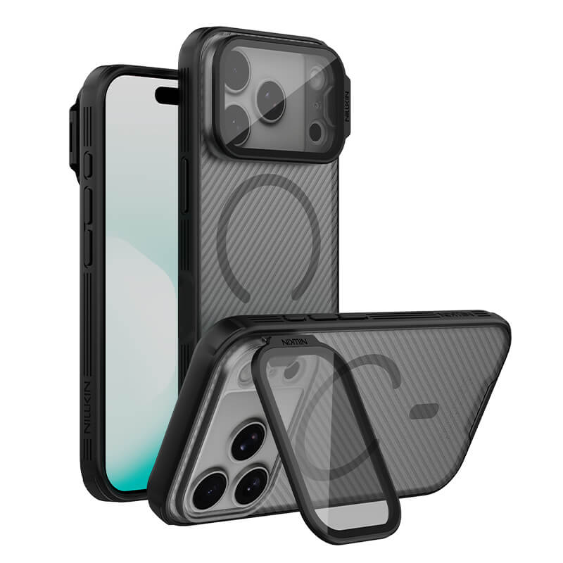 Funda Nillkin CamShield Prop Magnetic iPhone 18 Pro Humo Negro - imagen 4
