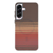 Case de Cuero PU con Diseño de Carbono Galaxy A17 | Sunset Purple